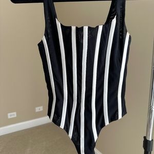 MISHA Black Body Suit